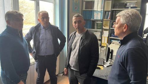 Komšić i Džaferović posjetili potresom pogođeno Ljubinje