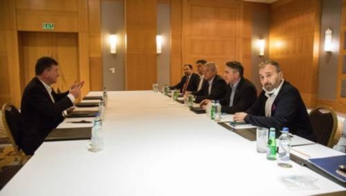 Komšić i Džaferović s Lajčákom: EU treba ostati dosljedna prema BiH