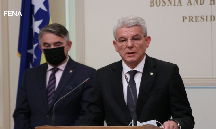 Komšić i Džaferović u službenoj posjeti Crnoj Gori