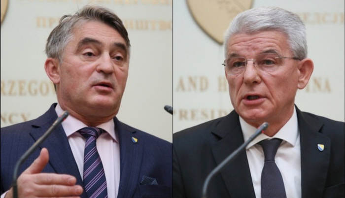 Komšić i Džaferović uputili poruke solidarnosti Bidenu