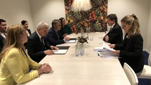 Komšić i Džaferović zahvalili za podršku koju Švedska pruža BiH