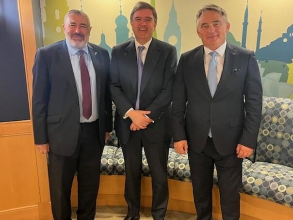 Komšić i O'Brian u Washingtonu o izazovima i važnosti stabilnosti BiH