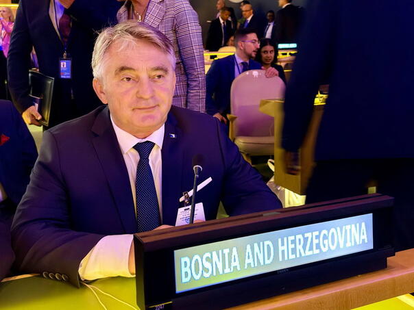 Komšić povodom 80 godina UN-a: Duh Povelje UN-a nije prevaziđen