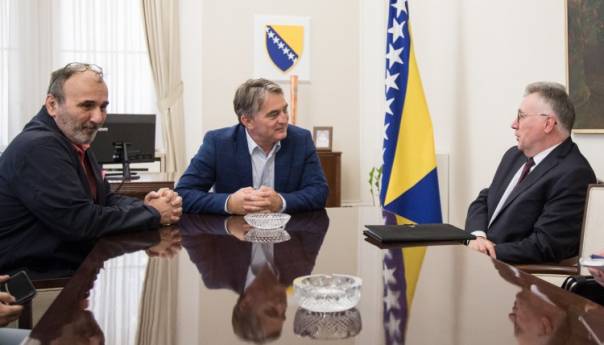 Komšić primio ambasadora Ruske Federacije u BiH Kalabukhova