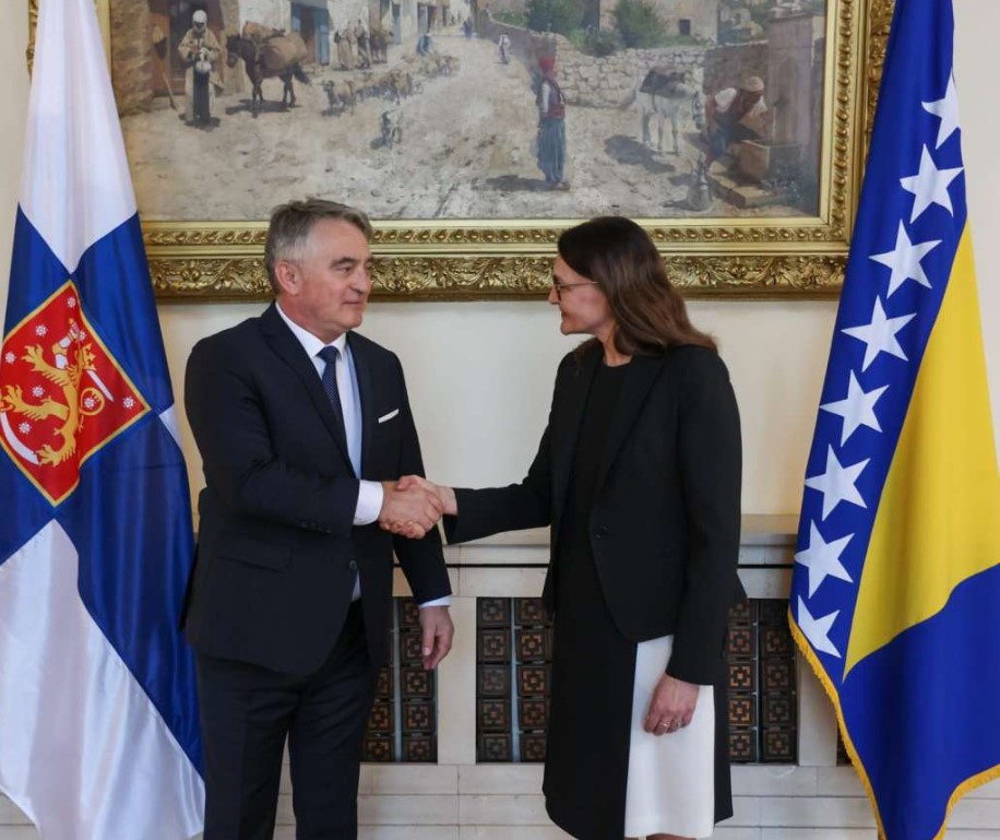 Komšić primio ambasadoricu Finske: Prijateljski odnosi dvije zemlje