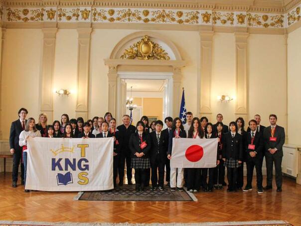 Komšić primio delegaciju programa razmjene učenika Sarajevo-Tokio