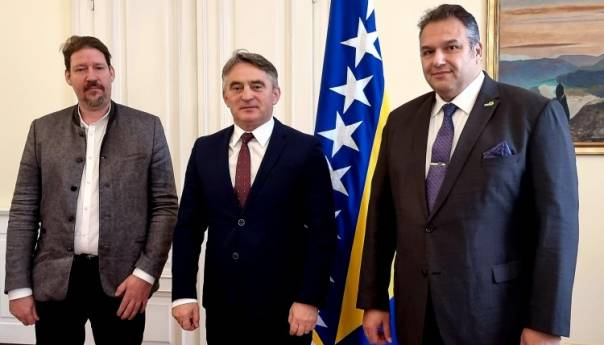 Komšić primio europarlamentarce Romea Franza i Thomasa Waitza