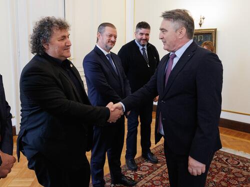 Komšić primio predsjednika Međunarodnog paraolimpijskog komiteta