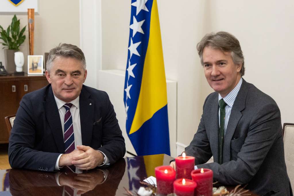 Komšić - Reilly: Podrška BiH ka članstvu u EU i NATO