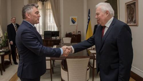 Komšić sa Ivancovom: Odlazak stranih sudija otvorio bi prostor napadima na suverenitet BiH