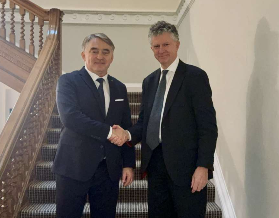 Komšić sa Powellom o najaktuelnijim političkim i sigurnosnim izazovima