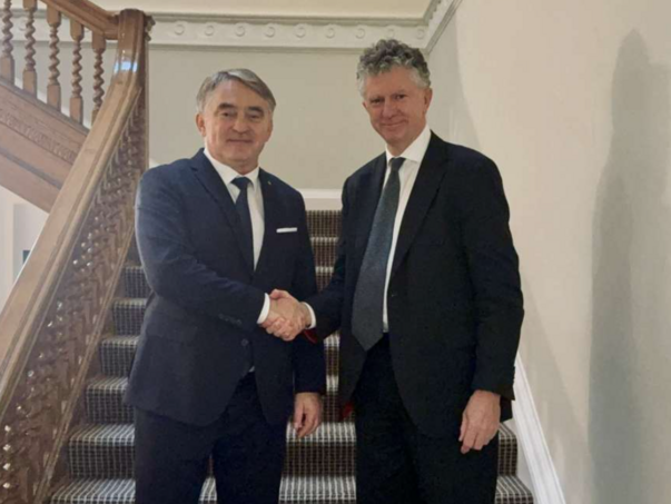 Komšić sa Powellom o najaktuelnijim političkim i sigurnosnim izazovima