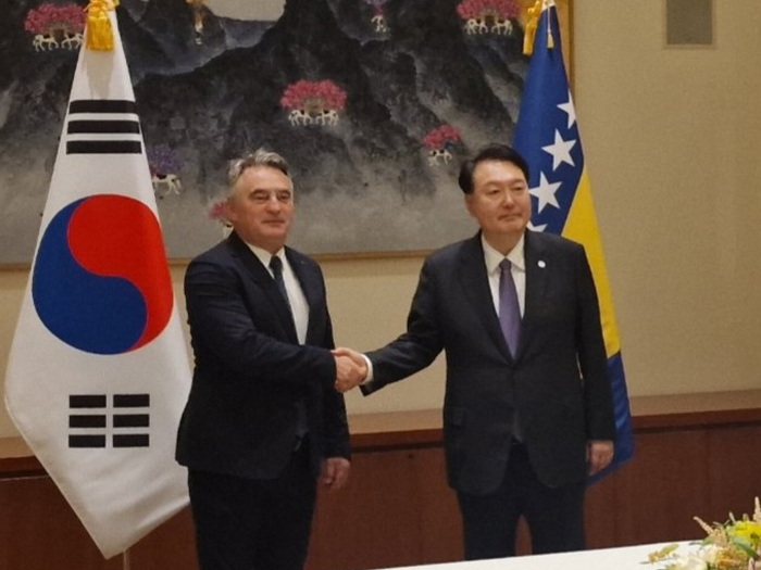 Komšić sa predsjednikom Južne Koreje: Otvara se ambasada u Sarajevu