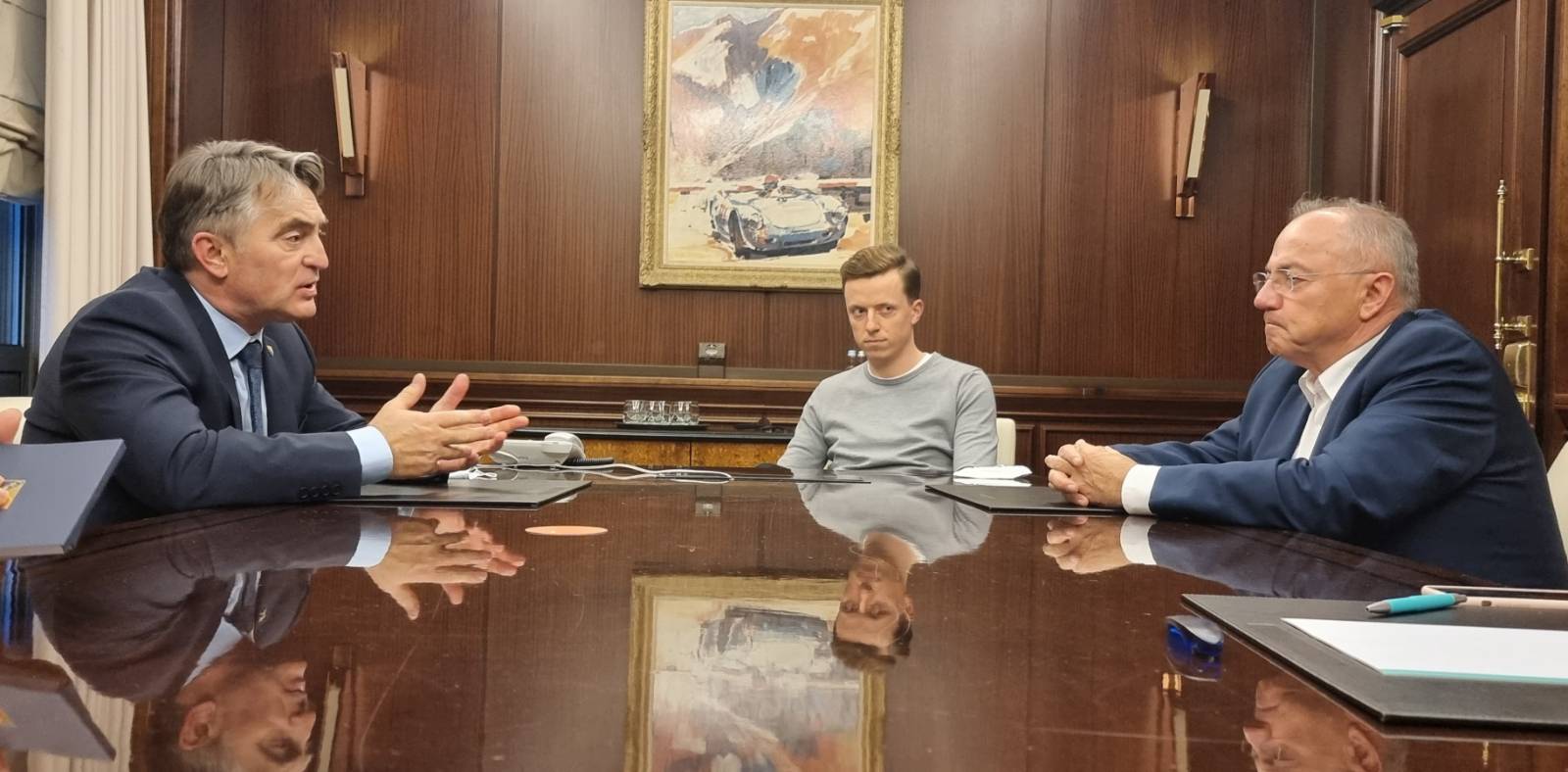 Komšić sa zastupnicima Bundestaga o modalitetima sankcija