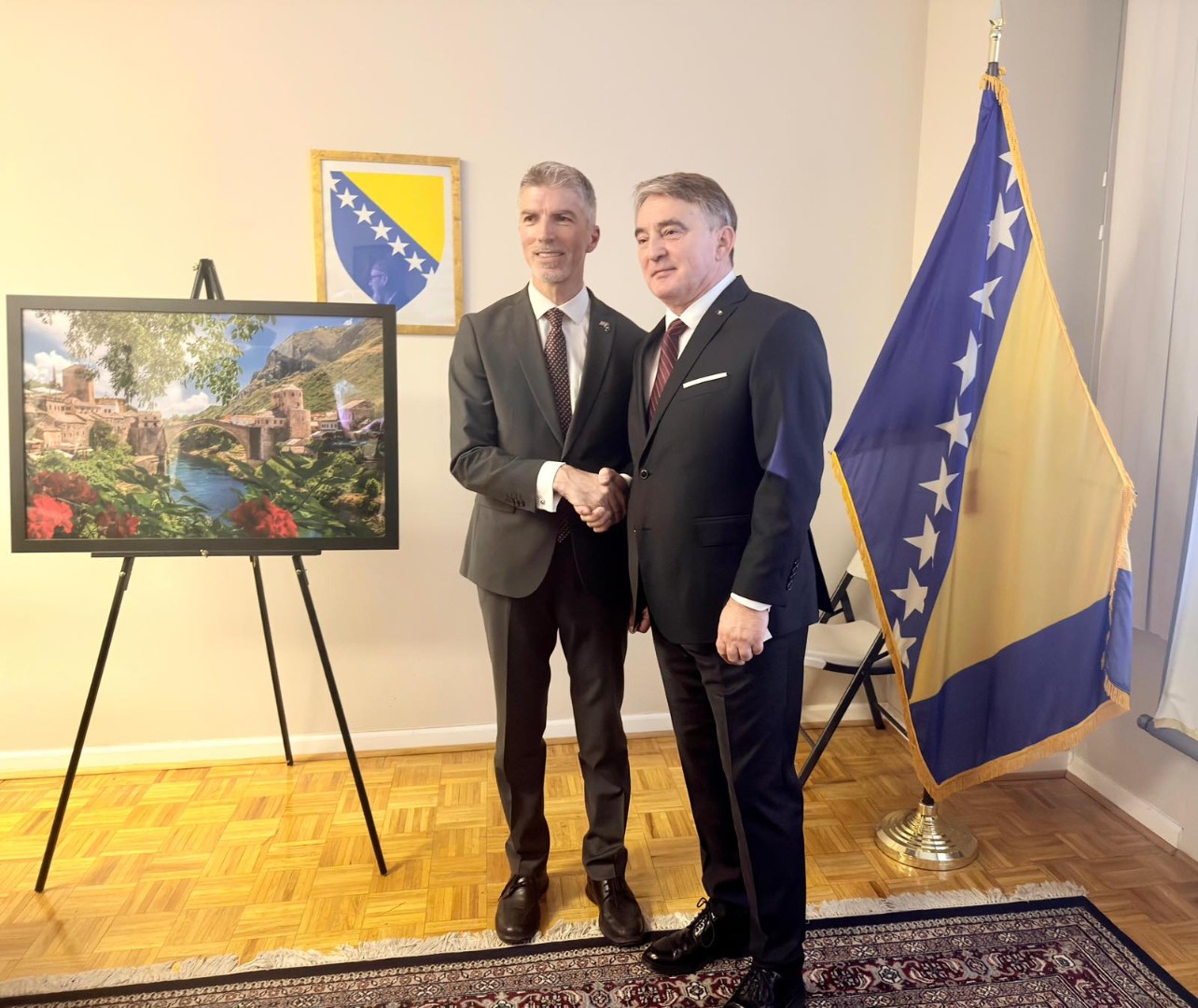 Komšić sa zvaničnicima State Departmenta: Sve je u našim rukama