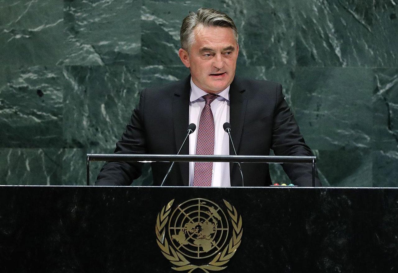 Komšić se danas obraća na Generalnoj skupštini UN-a