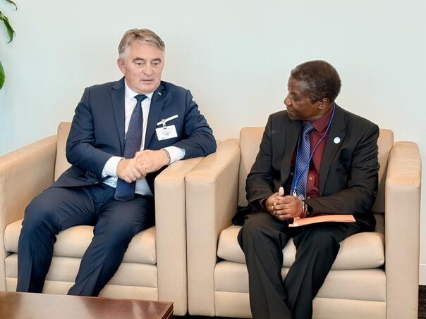 Komšić sa savjetnikom generalnog sekretara UN-a: Prevencija genocida ne smije biti politizirana