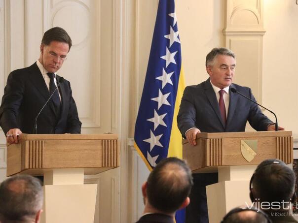 Komšić: Spreman sam potpisati sve što je Rutte danas rekao