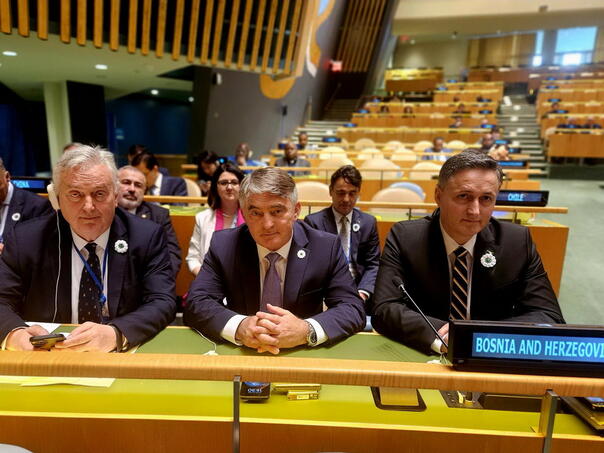 Komšić: Stavljena je tačka na pitanje genocida, BiH će iz svega izaći jača