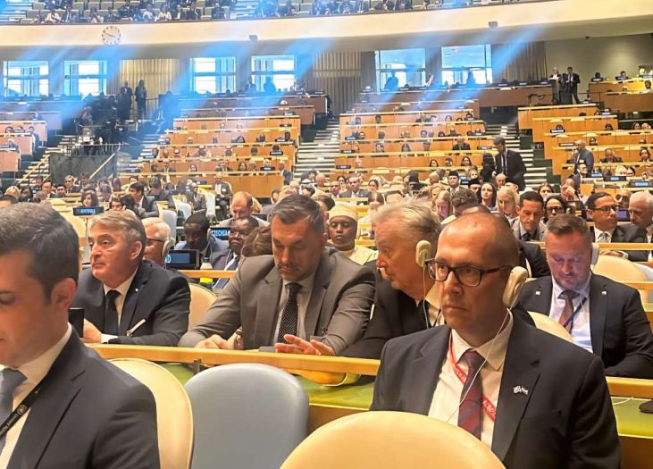 Konaković boravio u UN-u: Pozvao na rješenje palestinskog pitanja