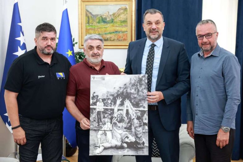 Konaković će reprezentativcima BiH u sjedećoj odbojci uručiti diplomatske pasoše