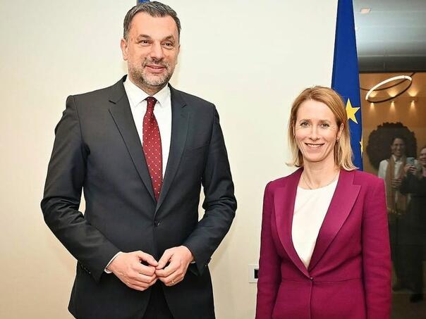 Konaković danas s Kajom Kallas i Martom Kos uoči sastanka Vijeća EU