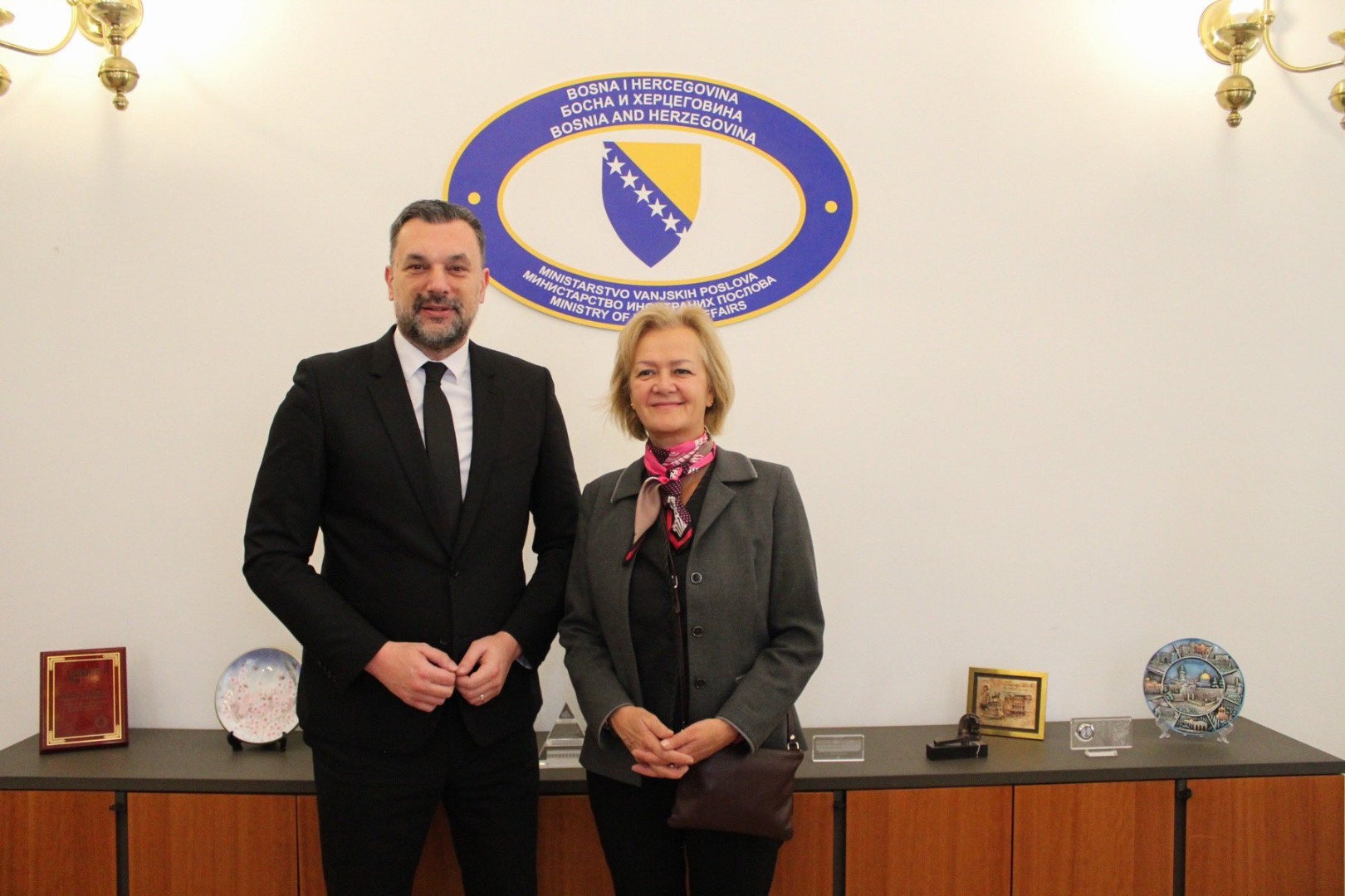 Konaković - Eichhorst: Trenutni povoljan trenutak za početak pregovora mora se iskoristiti