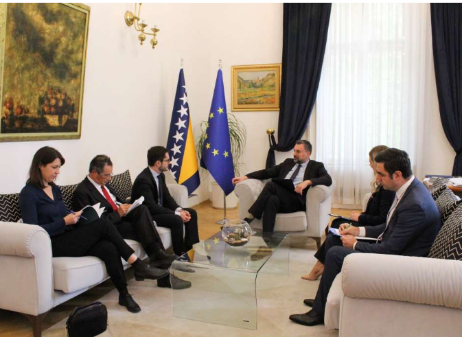 Konaković i Delmas razgovarali o bilateralnim odnosima BiH i Francuske