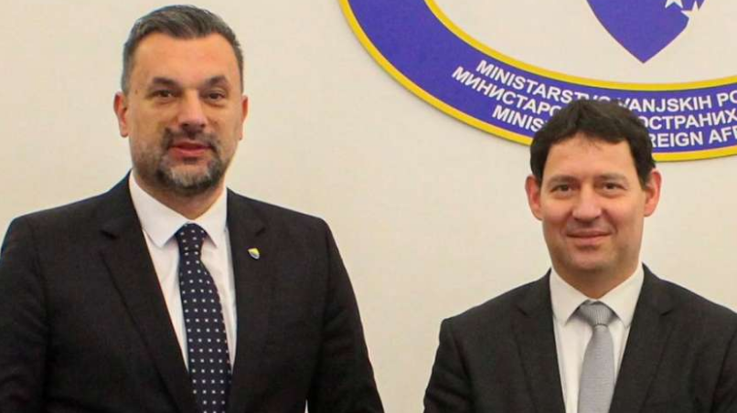 Konaković i Frangeš o intenziviranju saradnje BiH i Slovenije te regionalnoj saradnji