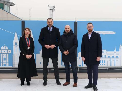 Konaković i Mijatović posjetili Međunarodni aerodrom Sarajevo