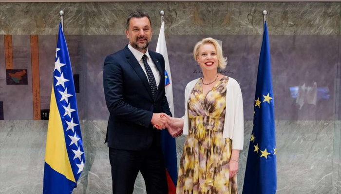 Konaković i predsjednica Državnog zbora Slovenije: Saradnja dvaju parlamenata na visokom nivou