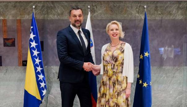 Konaković i predsjednica Državnog zbora Slovenije: Saradnja dvaju parlamenata na visokom nivou