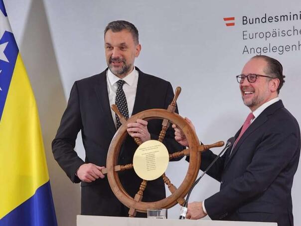 Konaković i Schallenberg: Budućnost BiH je u Evropskoj Uniji