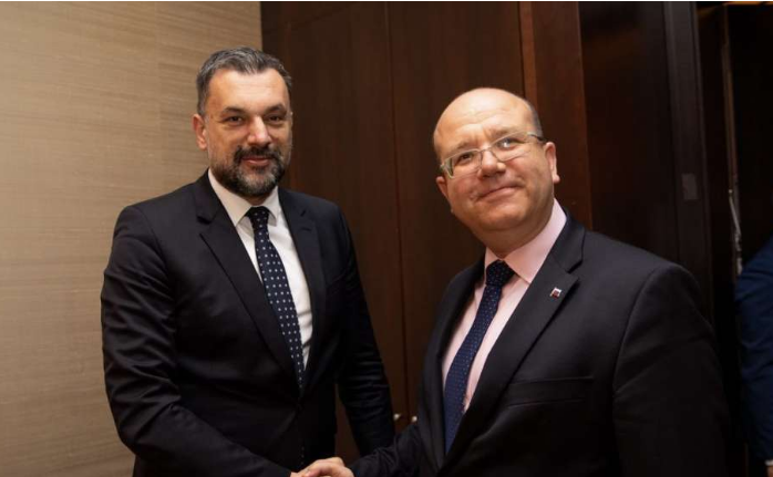 Konaković i Wlachovský o aktuelnoj situaciji u BiH i temama od interesa za Slovačku i BiH