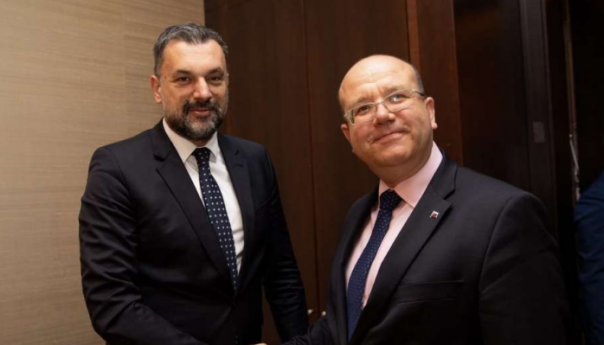 Konaković i Wlachovský o aktuelnoj situaciji u BiH i temama od interesa za Slovačku i BiH