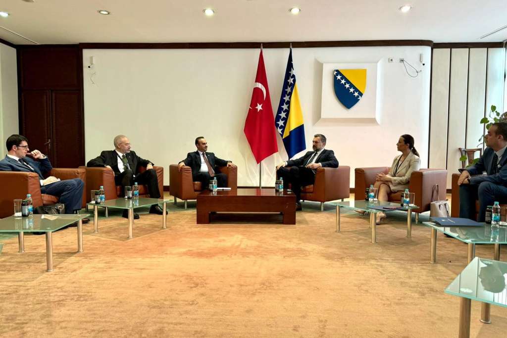 Konaković - Kacir: Unaprijediti saradnju BiH i Turske u svim oblastima