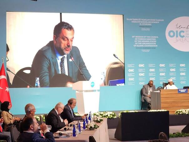 Konaković na zasjedanju OIC-a pozvao na okončanje nasilja nad civilima u Gazi
