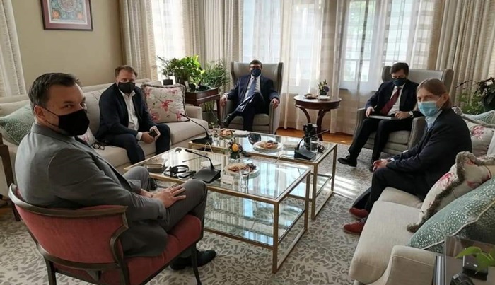 Konaković, Nikšić i Kojović s Palmerom o smjeni kantonalnih vlada