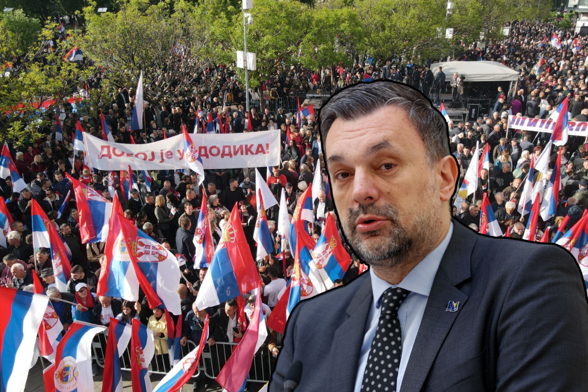 Konaković o mitingu u Banjaluci: Negatori i sendvičari ...