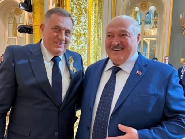 Konaković objavio sliku Dodika i Lukašenka: Svom narodu tvrdi da je Bjelorusija velesila