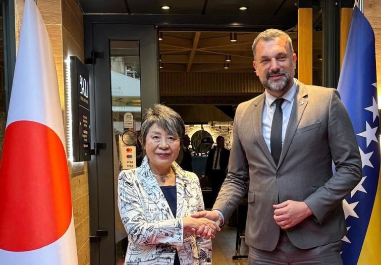 Konaković razgovarao s ministricom vanjskih poslova Japana, zahvalio se za podršku Rezoluciji
