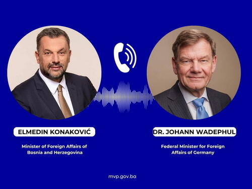 Konaković razgovarao s Wadephulom: Uloga OHR-a ostaje ključna