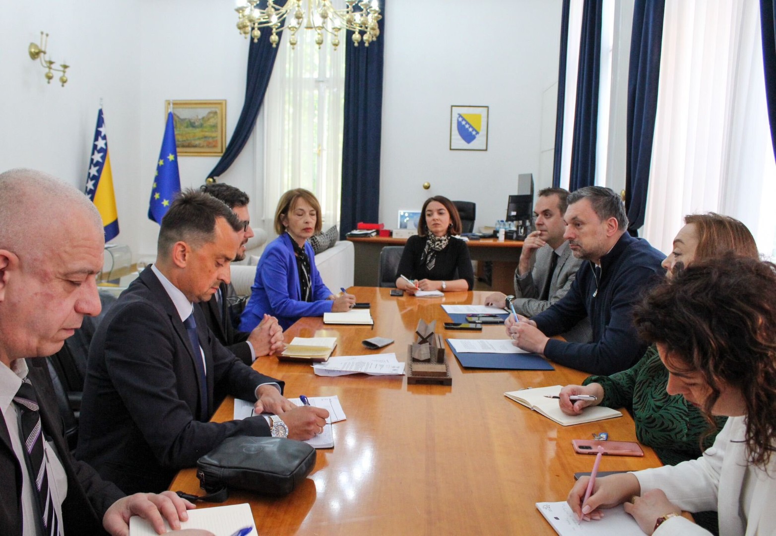 Konaković razgovarao sa delegacijom Agencije za rad i zapošljavanje BiH
