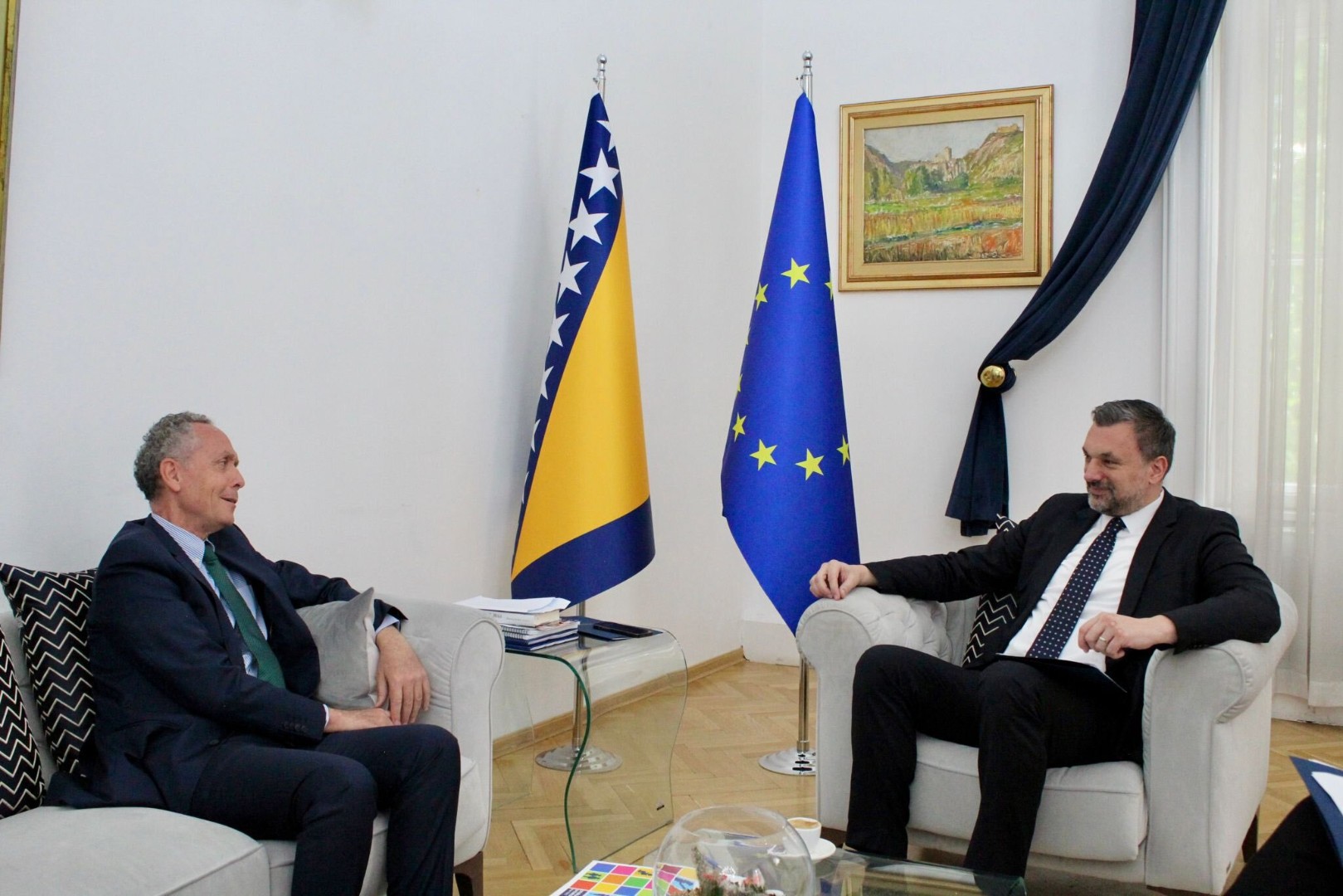 Konaković razgovarao sa novim predstavnikom UNICEF-a u BiH