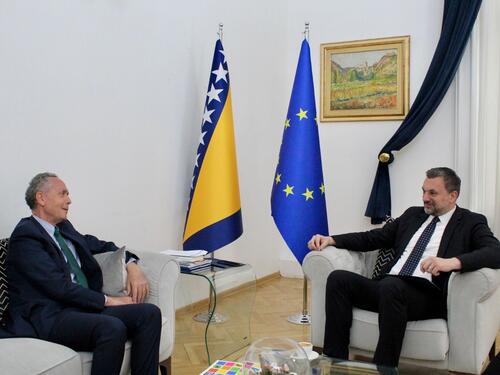 Konaković razgovarao sa novim predstavnikom UNICEF-a u BiH