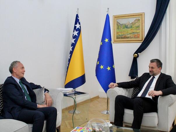 Konaković razgovarao sa novim predstavnikom UNICEF-a u BiH