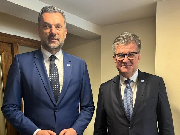 Konaković razgovarao sa specijalnim predstavnikom EU Miroslavom Lajčakom