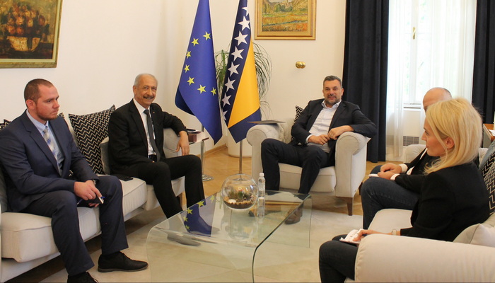 Konaković s ambasadorom Namoorom: Podrška BiH palestinskom narodu