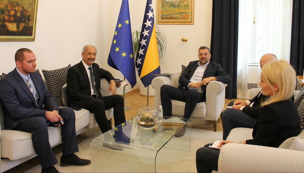 Konaković s ambasadorom Namoorom: Podrška BiH palestinskom narodu