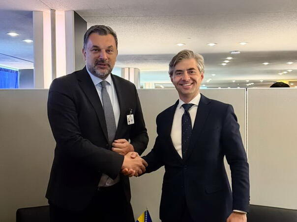 Konaković s litvanskim šefom diplomatije o BiH, EU putu i Dodikovim opstrukcijama